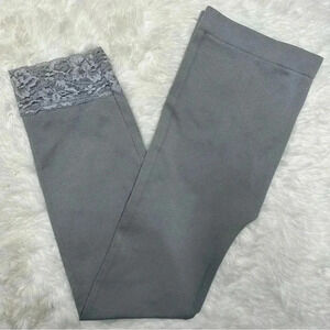 Hertex Lingerie Leggings / Tights Lace  Grey Size Medium